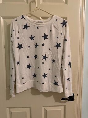 Target White Graphic Crewneck Sweatshirt